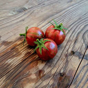 Artisan Purple Bumble Bee Cherry Tomato Artisan Purple Bumble Bee Cherry Tomato