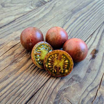 Kleine Französische Blaue Cherry Tomato Kleine Französische Blaue Cherry Tomato