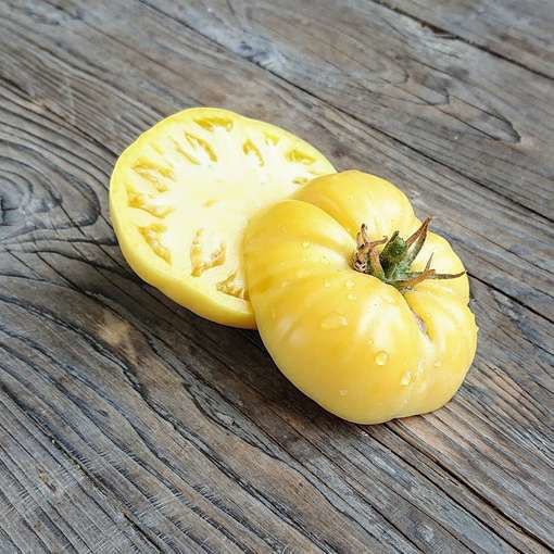 White Beefsteak Beefsteak TomatoMeraki Seeds
