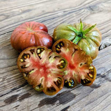 True Black Brandywine Beefsteak Tomato True Black Brandywine Beefsteak Tomato